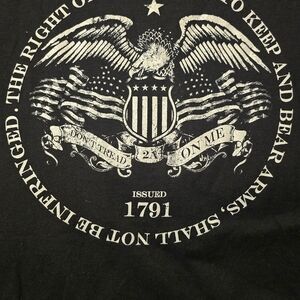 2A Eagle Graphic Men’s Black T-Shirt